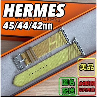 エルメス(Hermes)の1637 Apple Watch エルメス　ジャンピング　イエロー　スポーツ(腕時計)