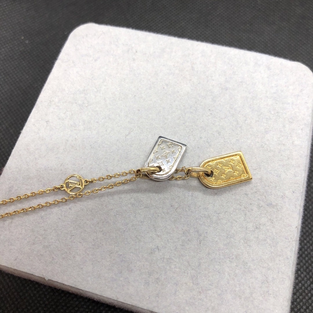 LOUIS VUITTON ルイヴィトン ネックレス ナノグラム M63141 LOUIS VUITTON ルイヴィトン ネックレス ナノグラム M63141
