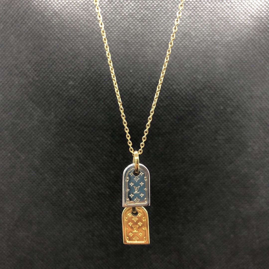 LOUIS VUITTON ルイヴィトン ネックレス ナノグラム M63141 LOUIS VUITTON ルイヴィトン ネックレス ナノグラム M63141