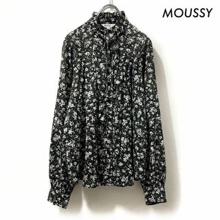 moussy - MOUSSY マウジー★COTTON FLORAL TIE ブラウス 花柄