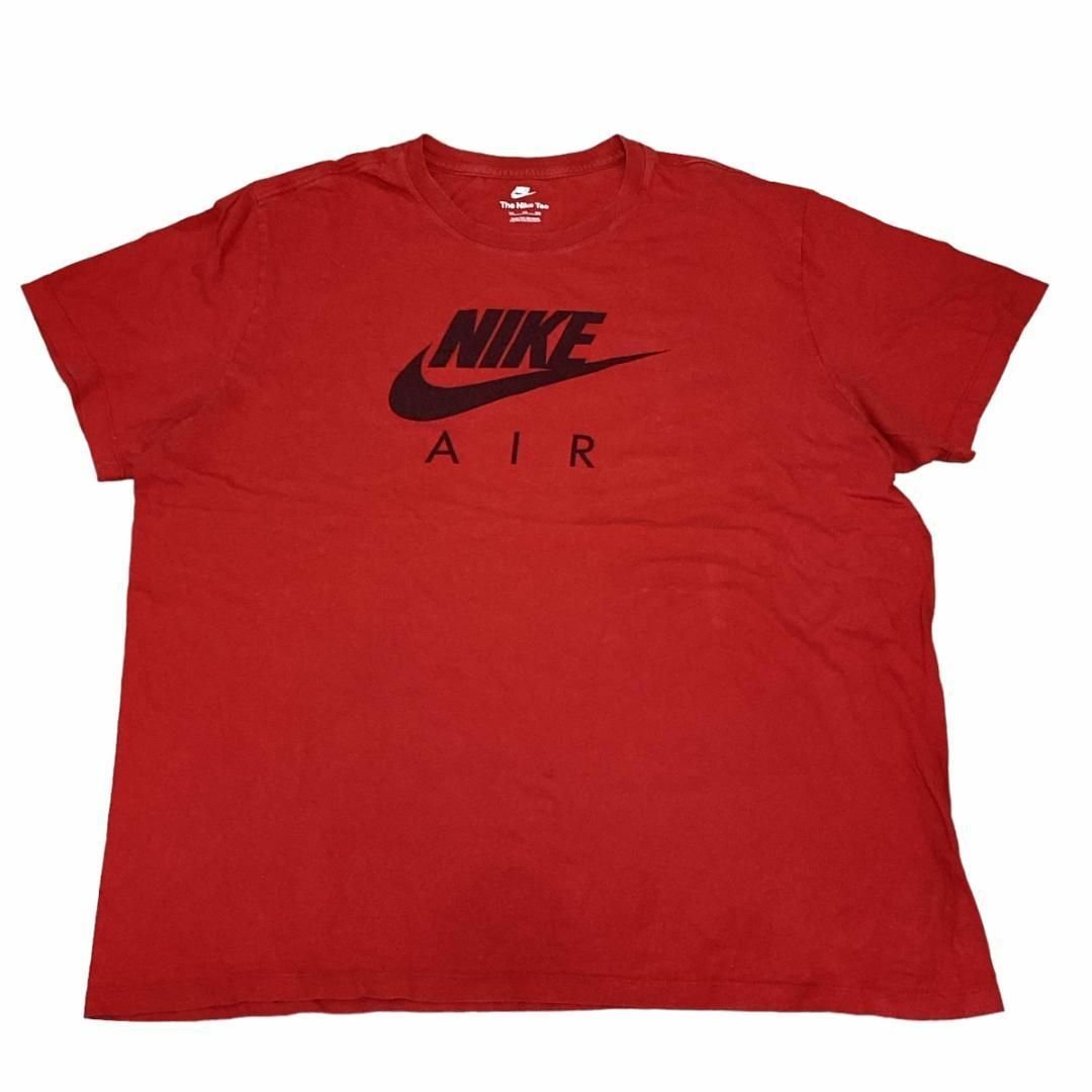 NIKE(ナイキ)のナイキ 半袖Tシャツ NIKE AIR スウッシュ エンジ US古着c82① メンズのトップス(Tシャツ/カットソー(半袖/袖なし))の商品写真