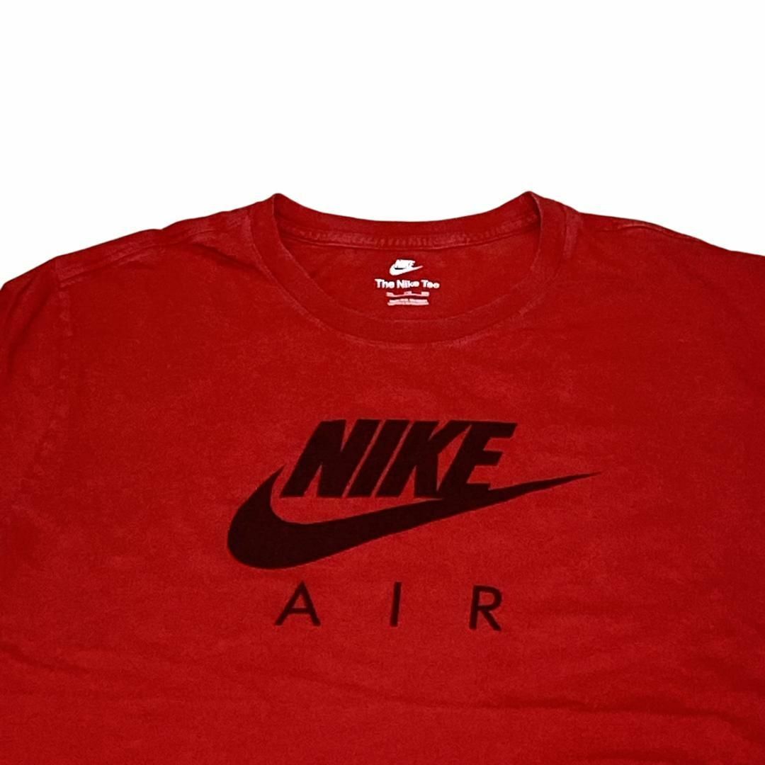 NIKE(ナイキ)のナイキ 半袖Tシャツ NIKE AIR スウッシュ エンジ US古着c82① メンズのトップス(Tシャツ/カットソー(半袖/袖なし))の商品写真