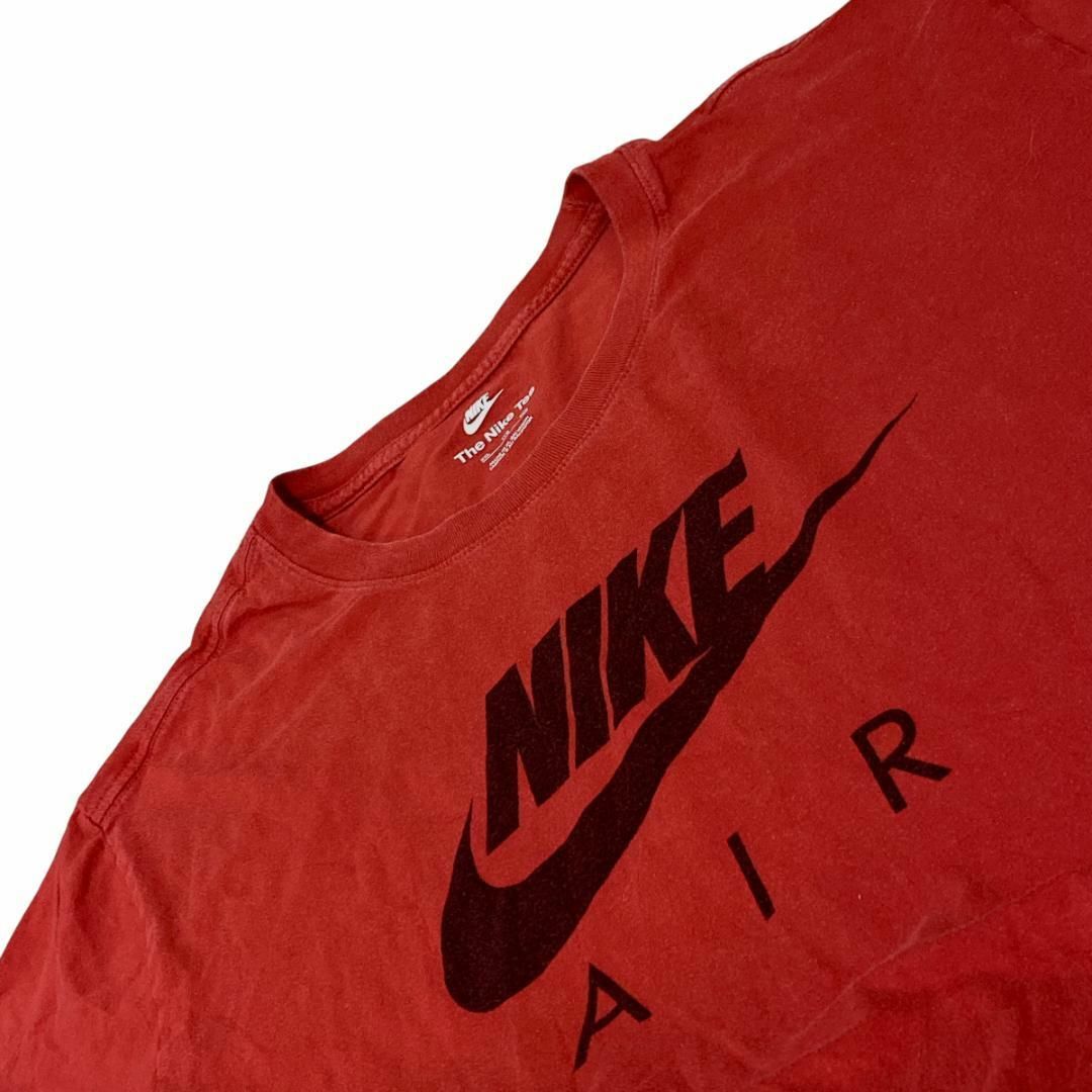 NIKE(ナイキ)のナイキ 半袖Tシャツ NIKE AIR スウッシュ エンジ US古着c82① メンズのトップス(Tシャツ/カットソー(半袖/袖なし))の商品写真