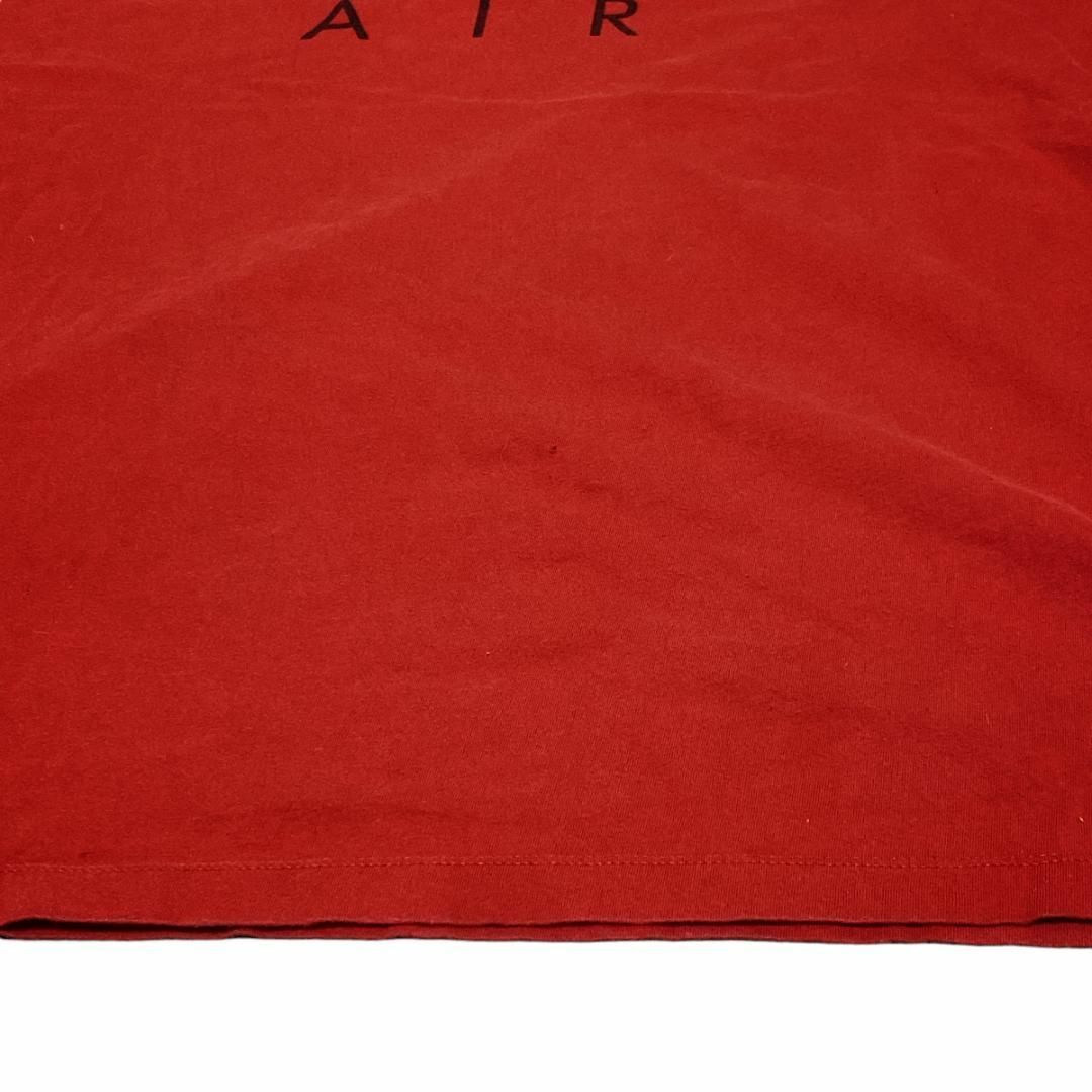 NIKE(ナイキ)のナイキ 半袖Tシャツ NIKE AIR スウッシュ エンジ US古着c82① メンズのトップス(Tシャツ/カットソー(半袖/袖なし))の商品写真