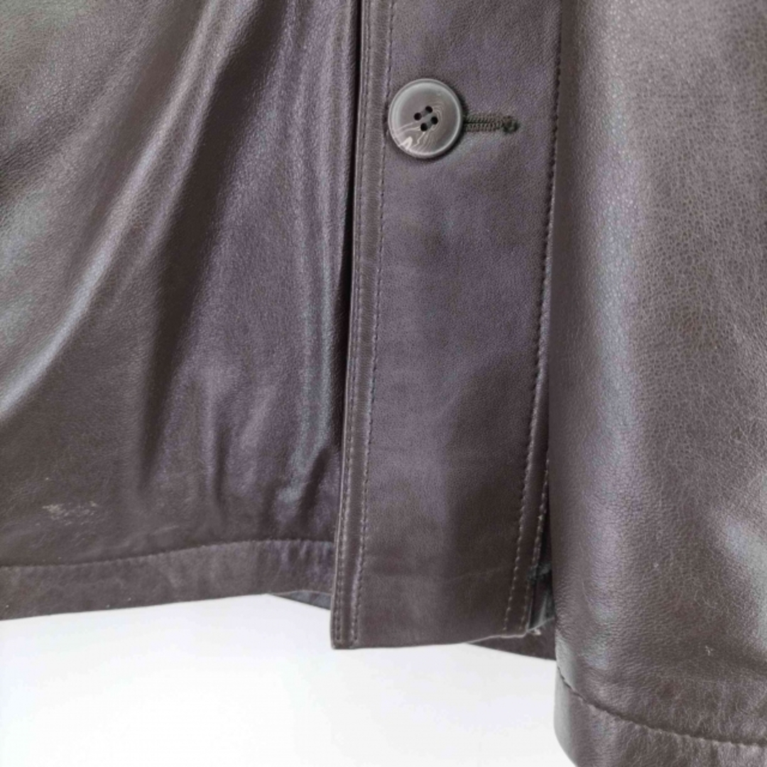 USED古着(ユーズドフルギ) {{DOPIO}} ラムレザーハーフコート メンズのジャケット/アウター(レザージャケット)の商品写真