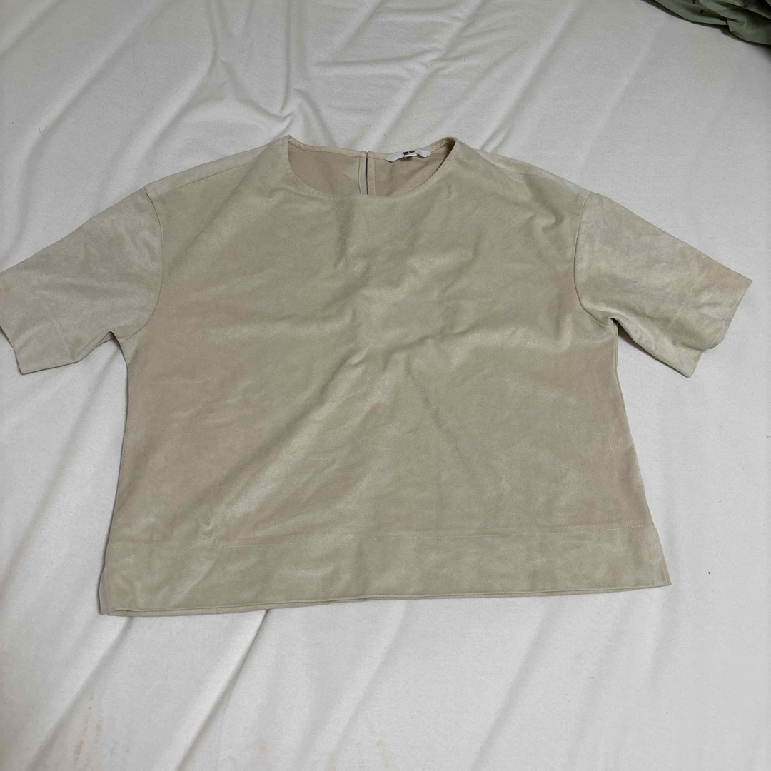 UNIQLO レディースシャツ　トップス レディースのトップス(Tシャツ(半袖/袖なし))の商品写真