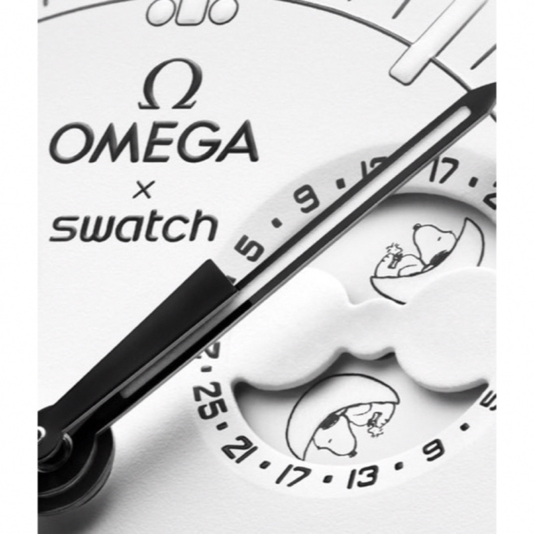 OMEGA(オメガ)のSwatch × OMEGA × Snoopy スピードマスター ムーンフェイズ メンズの時計(腕時計(アナログ))の商品写真