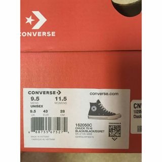 コンバース(CONVERSE)のCONVERSE チャックテイラー CT70復刻 ブラック　28cm(スニーカー)