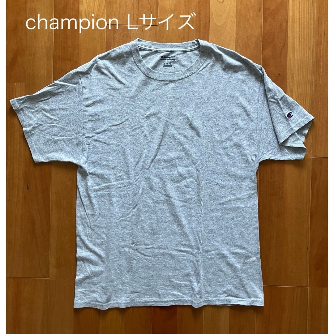 Champion(チャンピオン)のメンズ　Lサイズ　championTシャツ　UNIQLOデニム　ジーンズ　まとめ メンズのトップス(Tシャツ/カットソー(半袖/袖なし))の商品写真