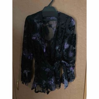 アナスイ(ANNA SUI)のANNA SUI アナスイ カーディガン ガウン M(カーディガン)