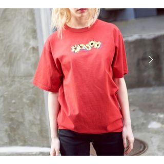 エックスガール(X-girl)の新品！エックスガール★刺繍ロゴTシャツ トップス　半袖(Tシャツ(半袖/袖なし))