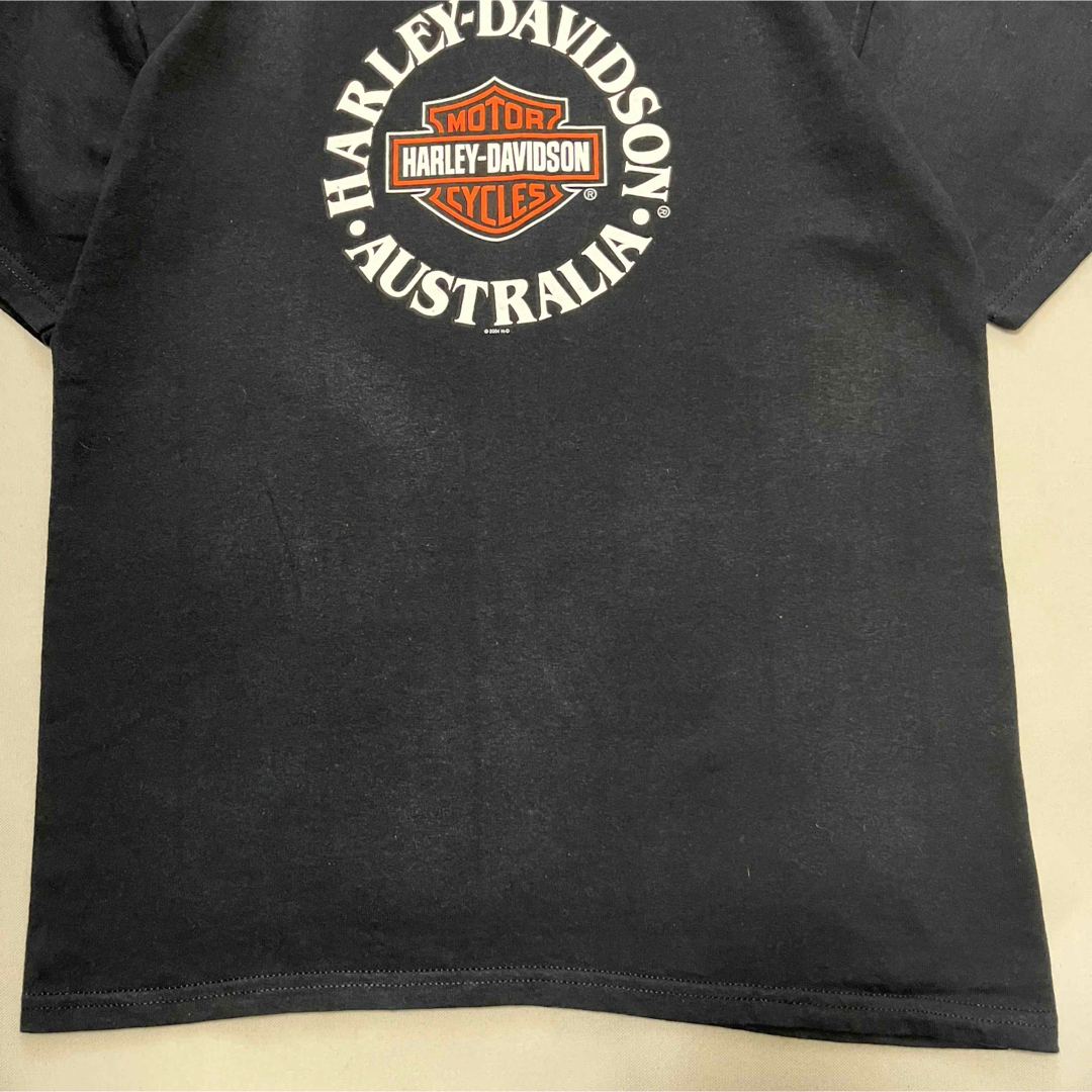 Harley Davidson(ハーレーダビッドソン)の【HARLEY-DAVIDSON】SS Tee サークルロゴ バーアンドシールド メンズのトップス(Tシャツ/カットソー(半袖/袖なし))の商品写真