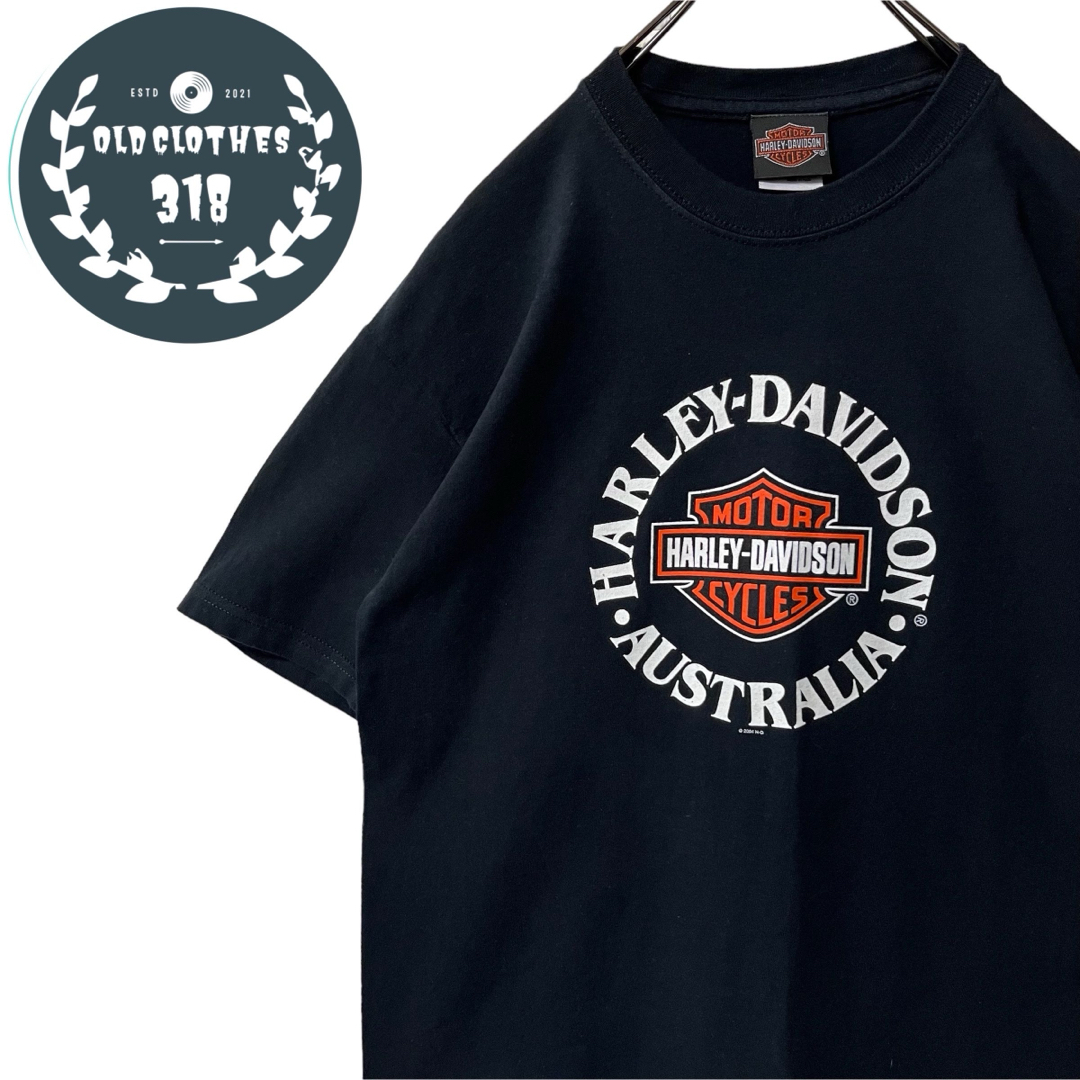 Harley Davidson(ハーレーダビッドソン)の【HARLEY-DAVIDSON】SS Tee サークルロゴ バーアンドシールド メンズのトップス(Tシャツ/カットソー(半袖/袖なし))の商品写真