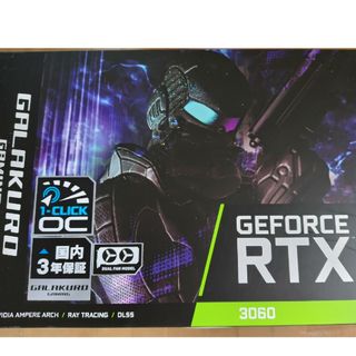 玄人志向 - GALAKURO グラフィックボード GAMING GG-RTX3060-E1…