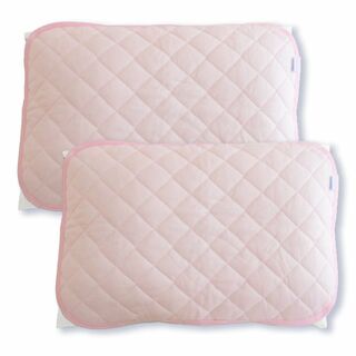 【色: ピンク】シルフィーズ 枕パッド 冷感 2枚セット ピンクリバーシブル 4(枕)