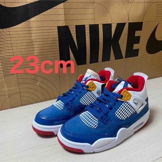 ナイキ(NIKE)の23cm AIR JORDAN 4 RETRO (GS)(スニーカー)