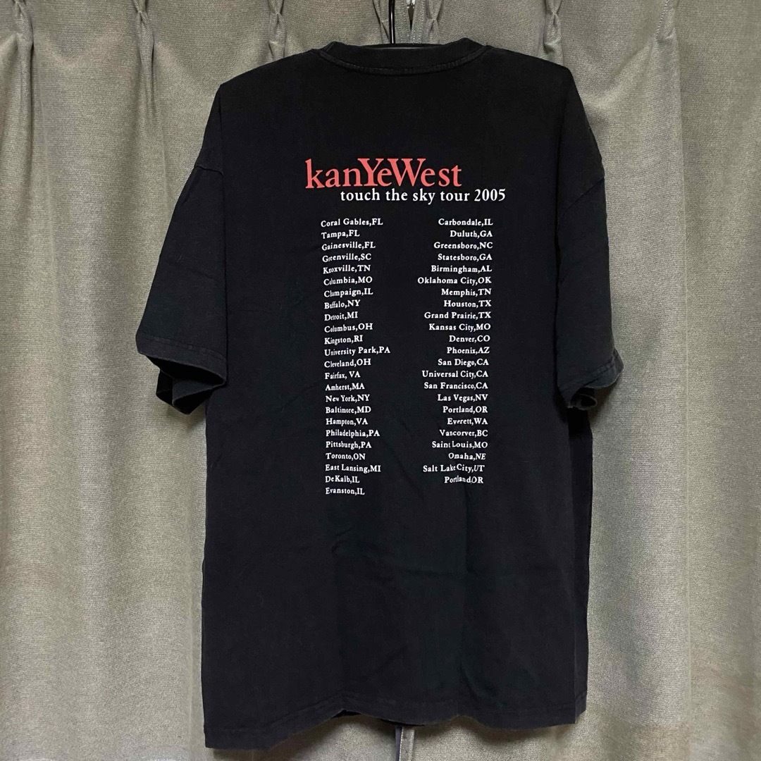 Balenciaga(バレンシアガ)の古着 Kanye West ツアーTシャツ XL YZY YE Rap Tee メンズのトップス(Tシャツ/カットソー(半袖/袖なし))の商品写真