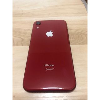 アイフォーン(iPhone)のiPhone XR 64GB （PRODUCT）RED SIMフリー(スマートフォン本体)