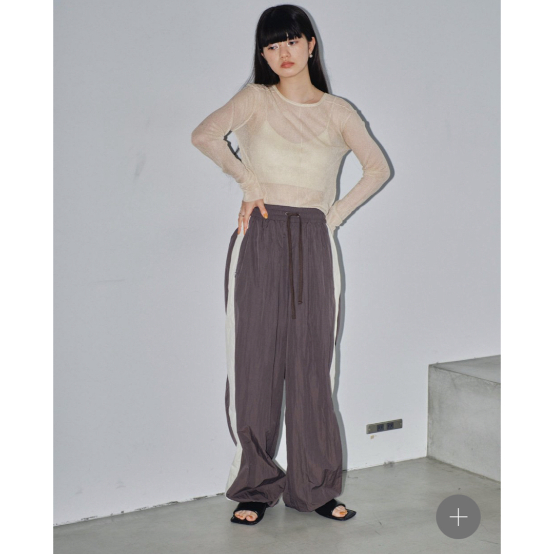 TODAYFUL(トゥデイフル)のtodayful Nylon Line Pants レディースのパンツ(カジュアルパンツ)の商品写真