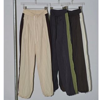 todayful Nylon Line Pants