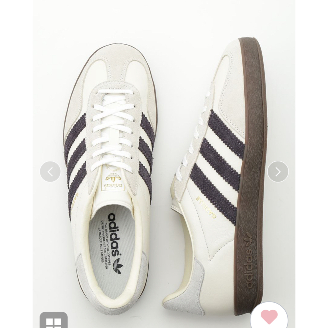 Originals（adidas）(オリジナルス)のemmi別注 adidas ガゼル 25.5cm Gazelle Indoor メンズの靴/シューズ(スニーカー)の商品写真