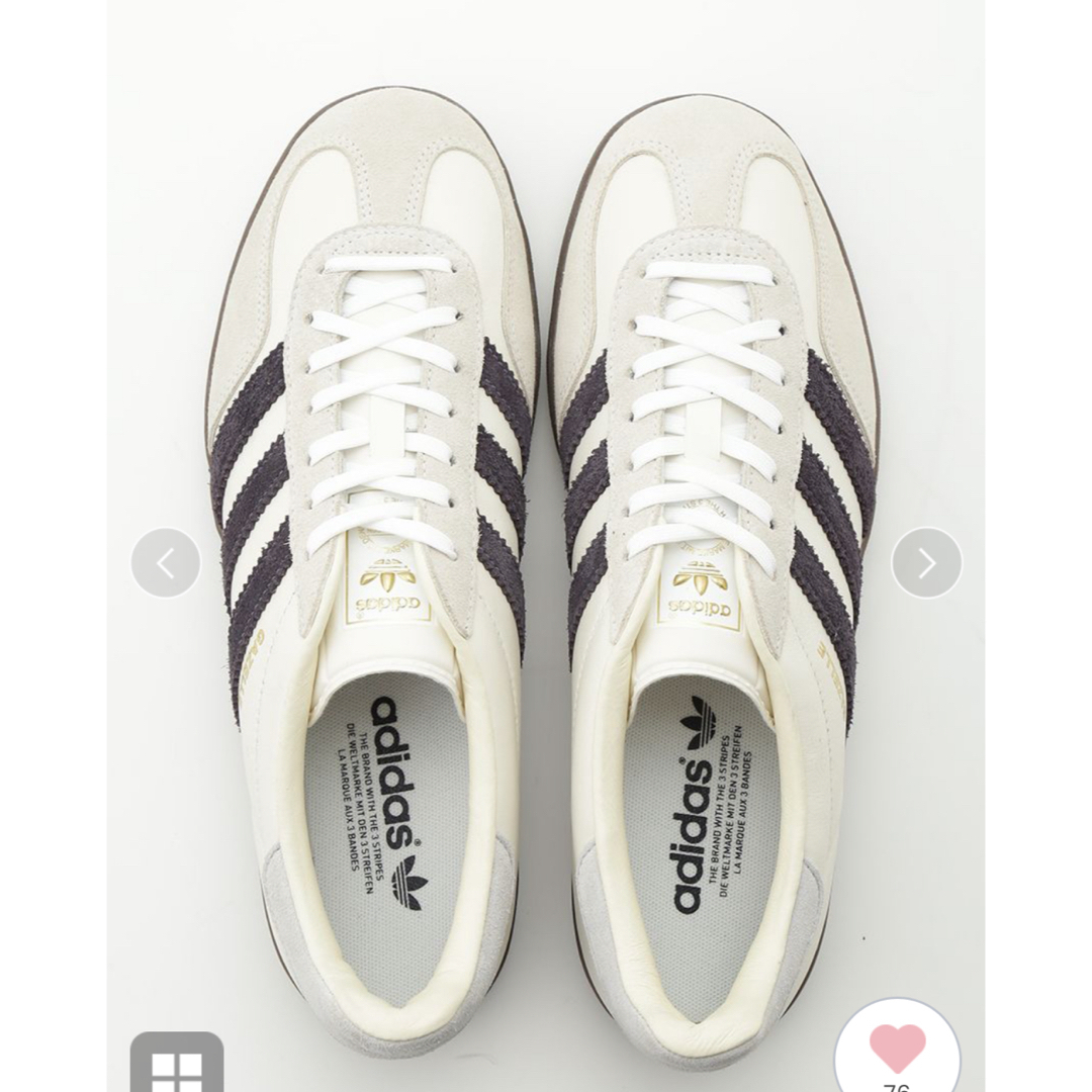 Originals（adidas）(オリジナルス)のemmi別注 adidas ガゼル 25.5cm Gazelle Indoor メンズの靴/シューズ(スニーカー)の商品写真