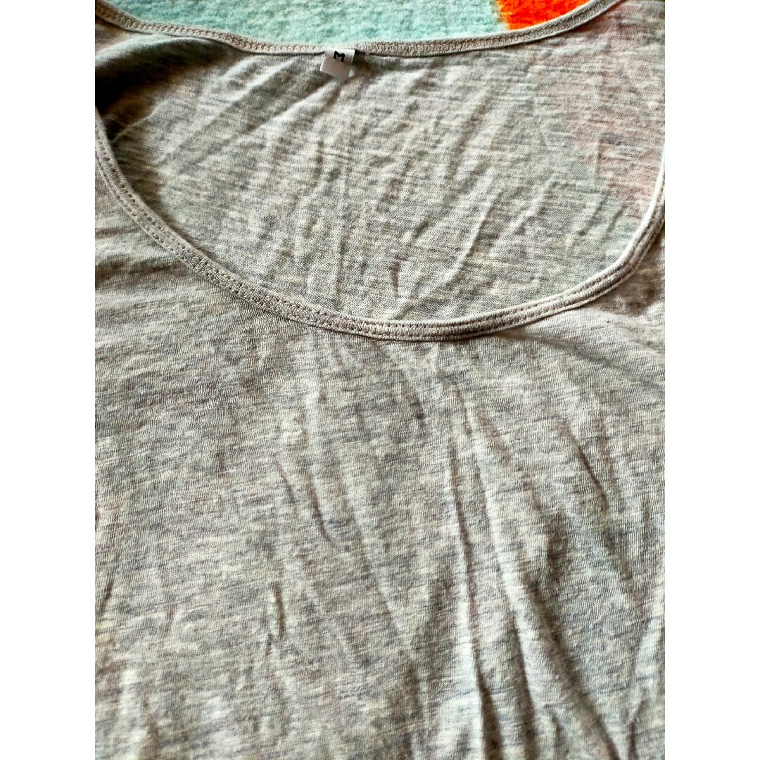 Ｔシャツ 半袖　グレー レディースのトップス(Tシャツ(半袖/袖なし))の商品写真