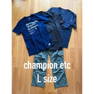 チャンピオン(Champion)のメンズ　Lサイズ　まとめ売り　champion  チャンピオン　ELKEX(Tシャツ/カットソー(半袖/袖なし))