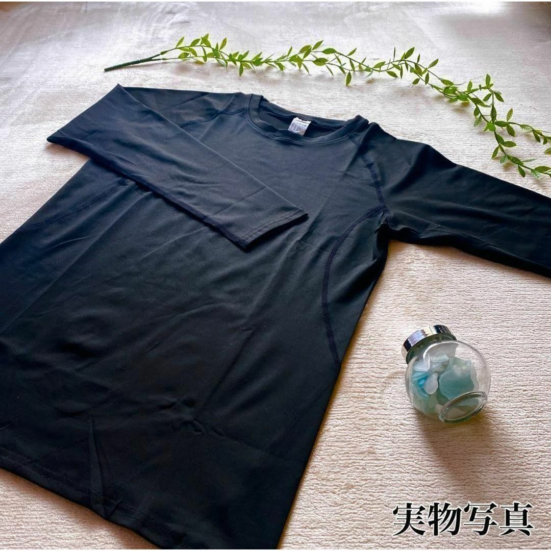 2XL UVカット アンダーウェア スポーツ インナー 長袖 速乾 spf50 レディースのトップス(Tシャツ(長袖/七分))の商品写真