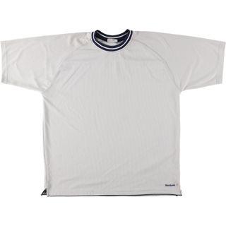 リーボック(Reebok)の古着 リーボック Reebok ラグラン メッシュ ゲームシャツ メンズXL /eaa440697(Tシャツ/カットソー(半袖/袖なし))