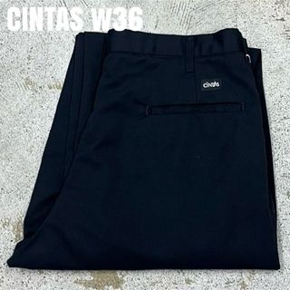 ＊7540 CINTAS シンタス　ワークパンツ　チノパン　スラックス　w36(チノパン)