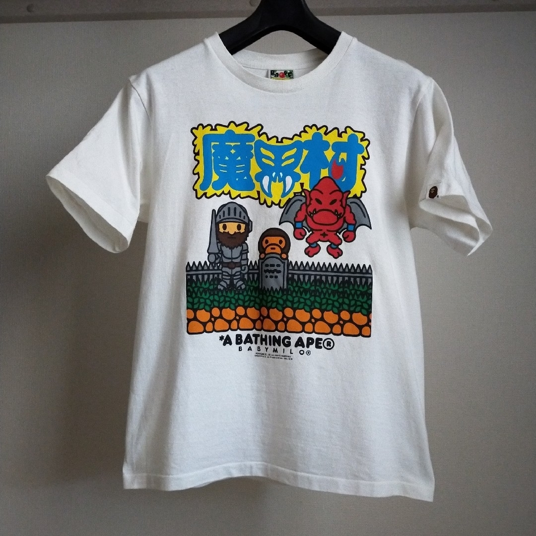 A BATHING APE(アベイシングエイプ)の激レア！ A BATHING APE × CAPCOM 魔界村コラボTシャツ メンズのトップス(Tシャツ/カットソー(半袖/袖なし))の商品写真