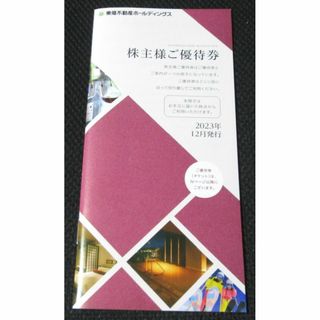 東急不動産　株主優待　１冊分(100株以上500株未満)(その他)