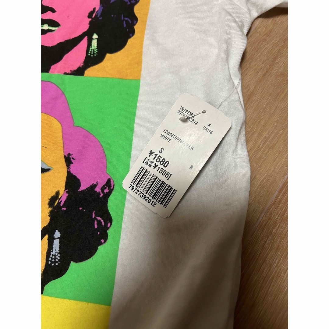 FOREVER 21(フォーエバートゥエンティーワン)の未使用品 21MEN Forever21 マリリンモンロー Tシャツ S メンズのトップス(Tシャツ/カットソー(半袖/袖なし))の商品写真