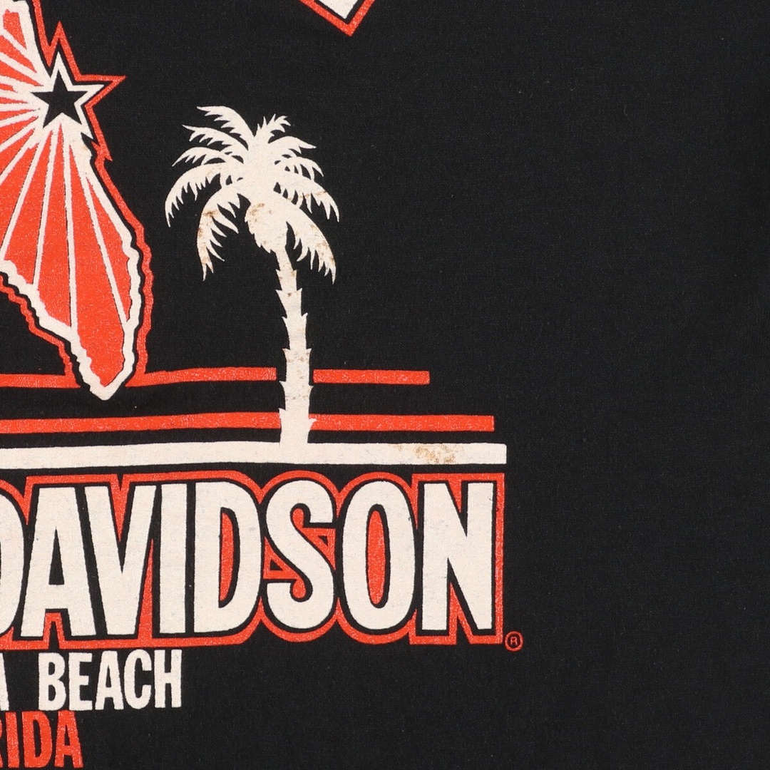 Harley Davidson(ハーレーダビッドソン)の古着 90年代 ハーレーダビッドソン Harley-Davidson モーターサイクル バイクTシャツ メンズM ヴィンテージ /eaa444112 メンズのトップス(Tシャツ/カットソー(半袖/袖なし))の商品写真