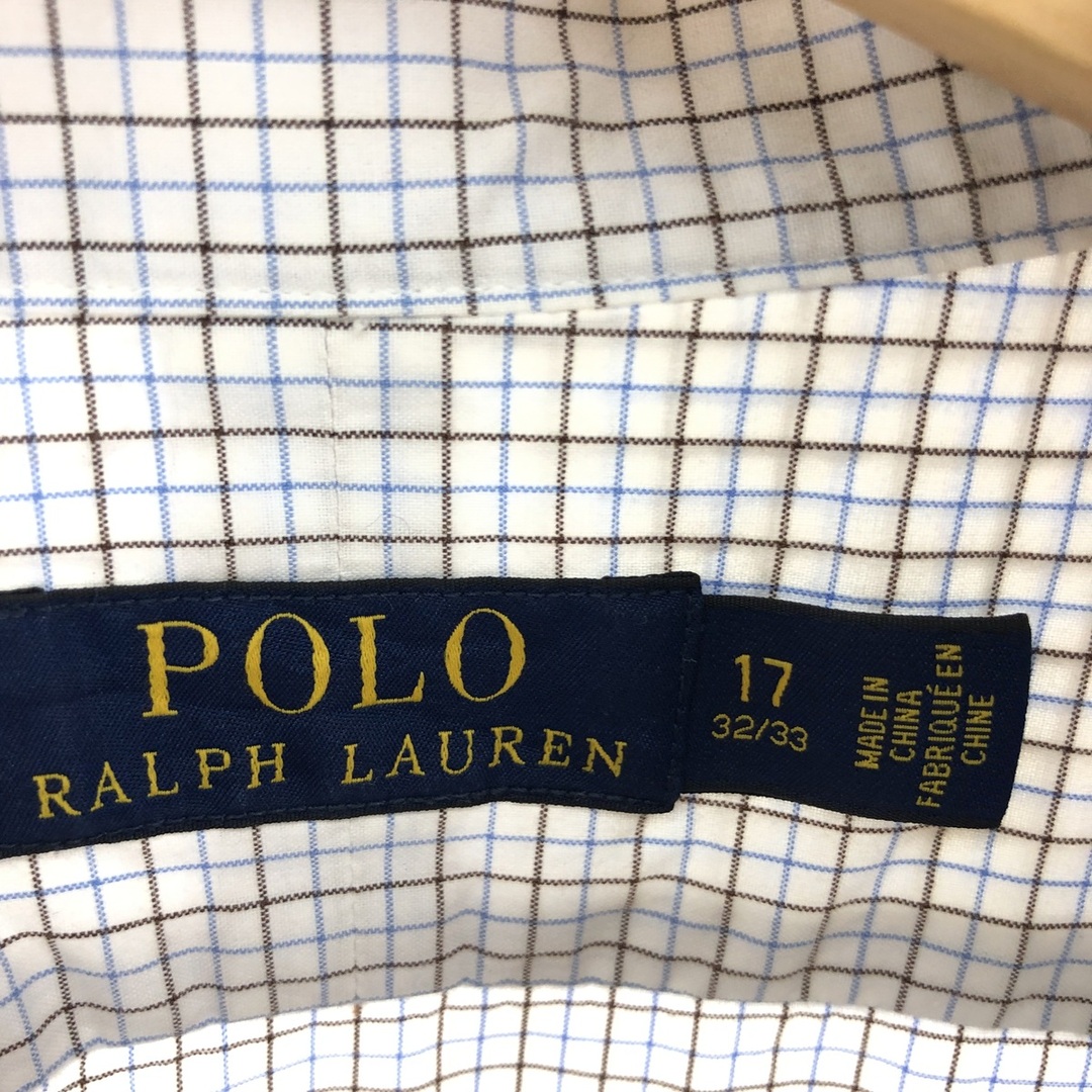 Ralph Lauren(ラルフローレン)の古着 ラルフローレン Ralph Lauren POLO RALPH LAUREN 長袖 コットンチェックシャツ メンズXL /eaa446774 メンズのトップス(シャツ)の商品写真