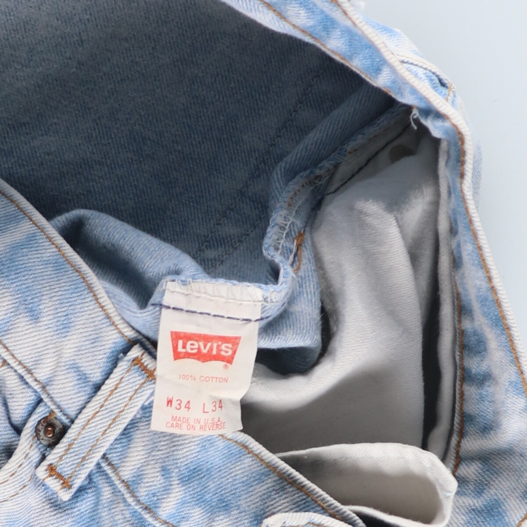 Levi's(リーバイス)の古着 90年代 リーバイス Levi's 505 テーパードデニムパンツ USA製 メンズw34 ヴィンテージ /eaa424910 メンズのパンツ(デニム/ジーンズ)の商品写真