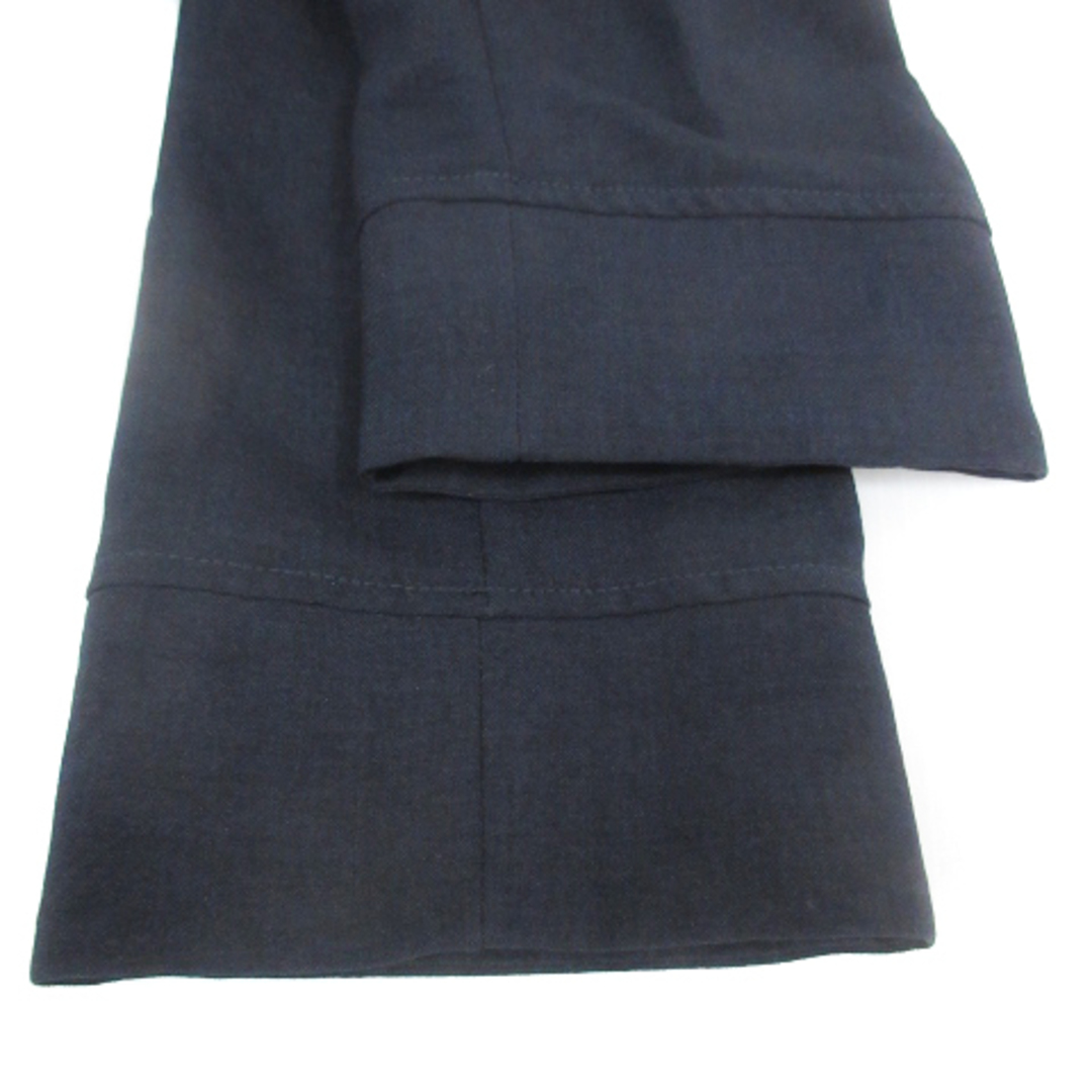 Swingle(スウィングル)のスウィングル ノーカラージャケット ミドル丈 七分袖 シングルボタン S 紺 レディースのジャケット/アウター(その他)の商品写真