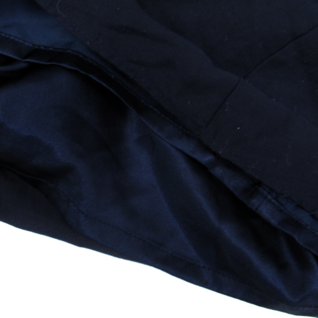MISCH MASCH(ミッシュマッシュ)のミッシュマッシュ ワンピース ロング丈 半袖 Vネック リボンベルト付き M 紺 レディースのワンピース(ロングワンピース/マキシワンピース)の商品写真