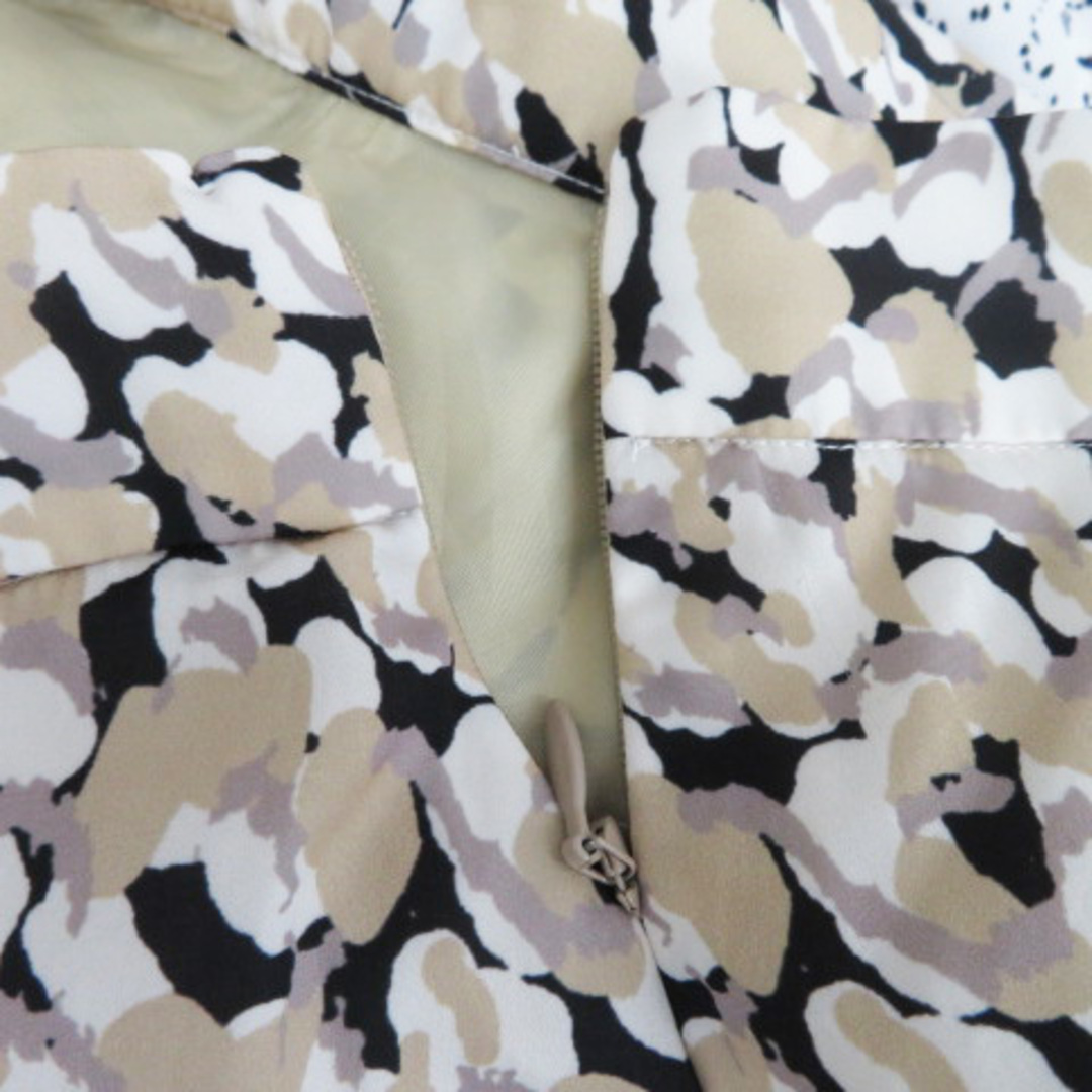 ROSE BUD(ローズバッド)のローズバッド フレアスカート ロング丈 マキシ丈 スリット 花柄 総柄 S レディースのスカート(ロングスカート)の商品写真