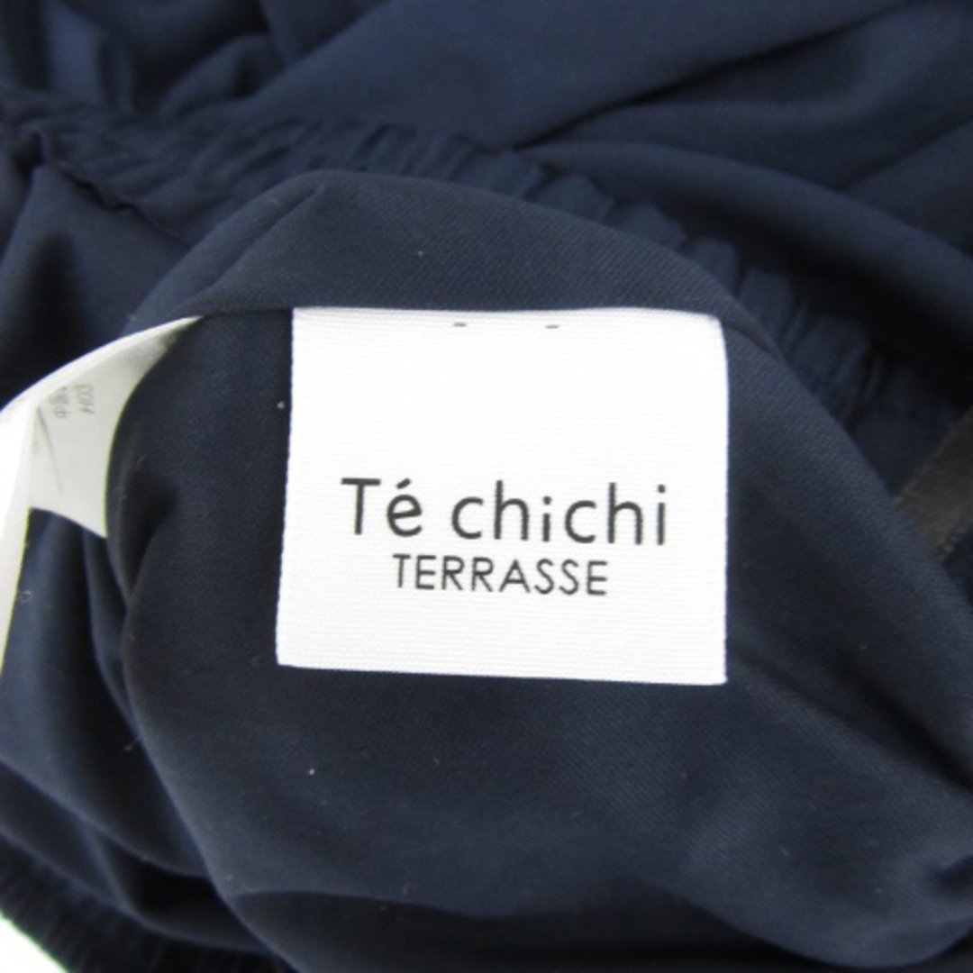 Techichi(テチチ)のテチチ Te chichi ワイドパンツ スカンツ アンクル丈 F ネイビー 紺 レディースのパンツ(その他)の商品写真