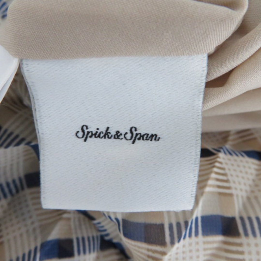Spick & Span(スピックアンドスパン)のスピック&スパン プリーツスカート ロング丈 マキシ丈 チェック柄 38 M レディースのスカート(ロングスカート)の商品写真