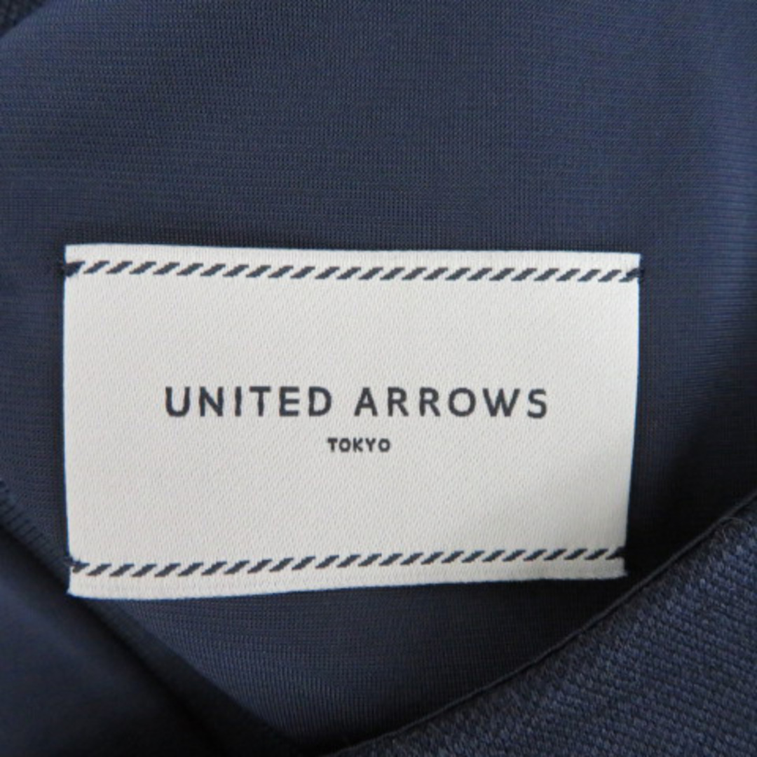 UNITED ARROWS(ユナイテッドアローズ)のユナイテッドアローズ ノースリーブワンピース ミモレ丈 ラウンドネック スリット レディースのワンピース(ひざ丈ワンピース)の商品写真