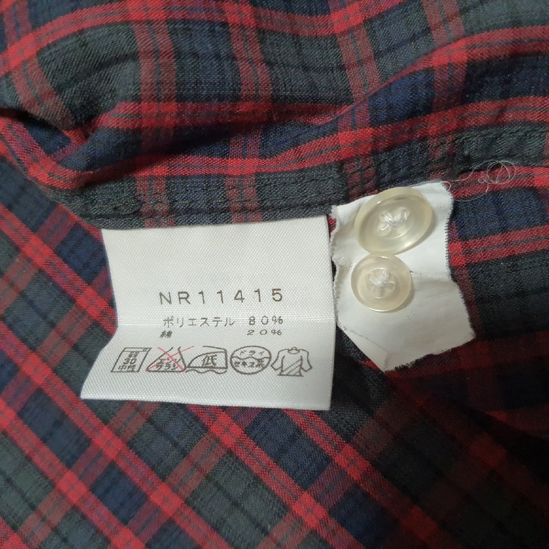 THE NORTH FACE(ザノースフェイス)のノースフェイス ロングスリーブダクロンボタンダウンシャツ S チェック柄 メンズのトップス(シャツ)の商品写真