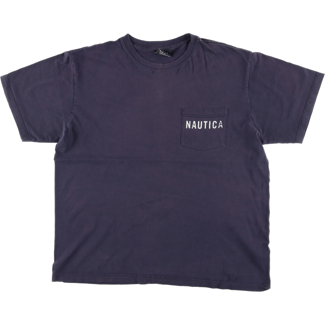 NAUTICA(ノーティカ)の古着 ノーティカ NAUTICA 半袖 プリントTシャツ メンズM /eaa441934 メンズのトップス(Tシャツ/カットソー(半袖/袖なし))の商品写真