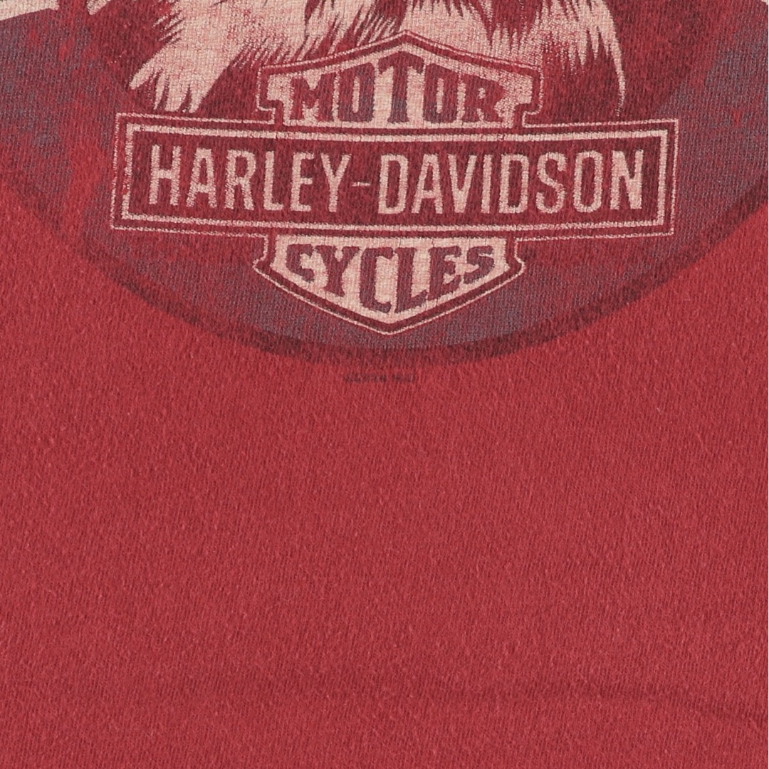 Harley Davidson(ハーレーダビッドソン)の古着 ハーレーダビッドソン Harley-Davidson モーターサイクル バイクTシャツ メンズL /eaa444105 メンズのトップス(Tシャツ/カットソー(半袖/袖なし))の商品写真