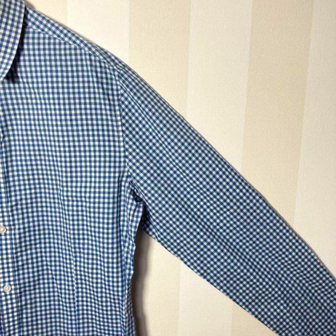 H&M(エイチアンドエム)のシンプル✨　H＆M チェックシャツ メンズ メンズのトップス(Tシャツ/カットソー(七分/長袖))の商品写真