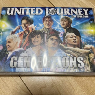 GENERATIONS LIVE DVD 2018 UNITED JOURNEY