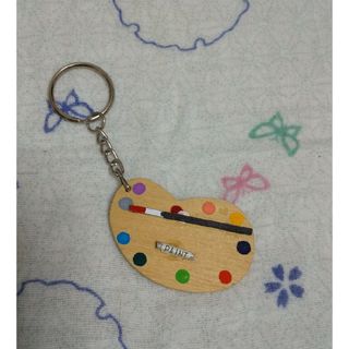 キーホルダー 絵の具 パレット(キーホルダー)