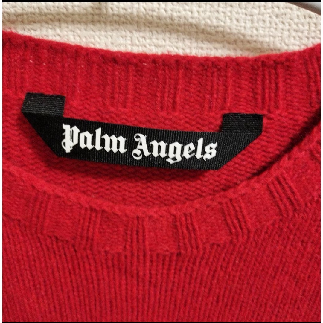 LHP(エルエイチピー)のpalm angels パームエンジェルス　バックロゴ　セーター メンズのトップス(ニット/セーター)の商品写真